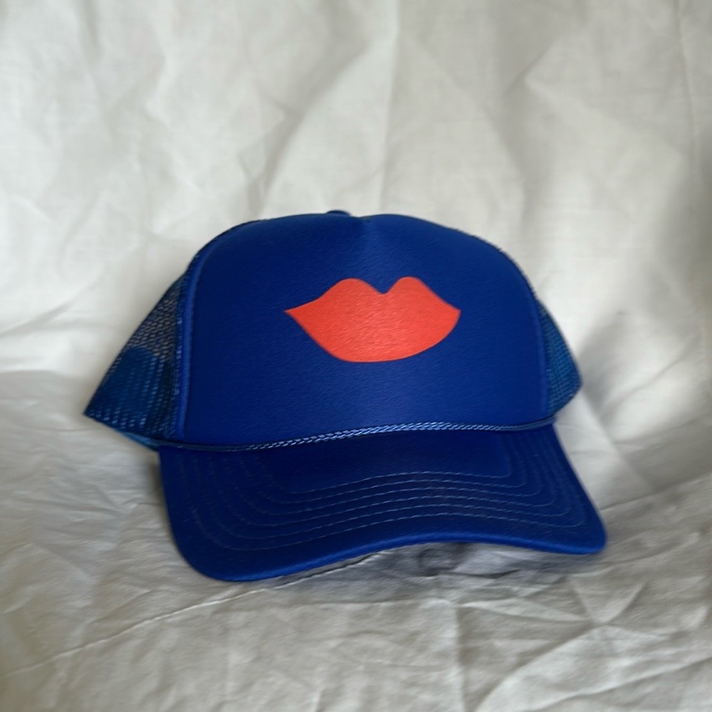 Clare V Blue Trucker Hat